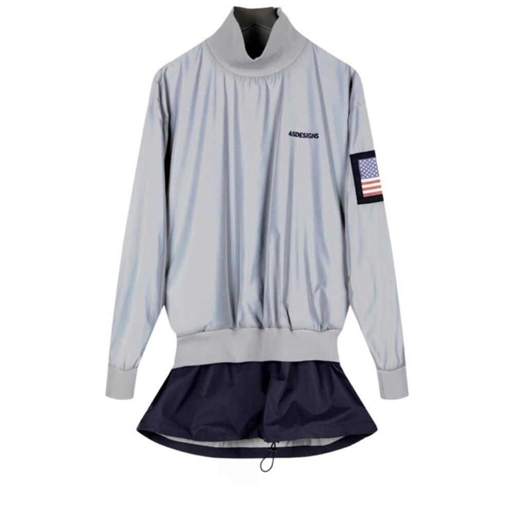 4sdesigns Pullover Jacket American Flag Retail $1… - image 2